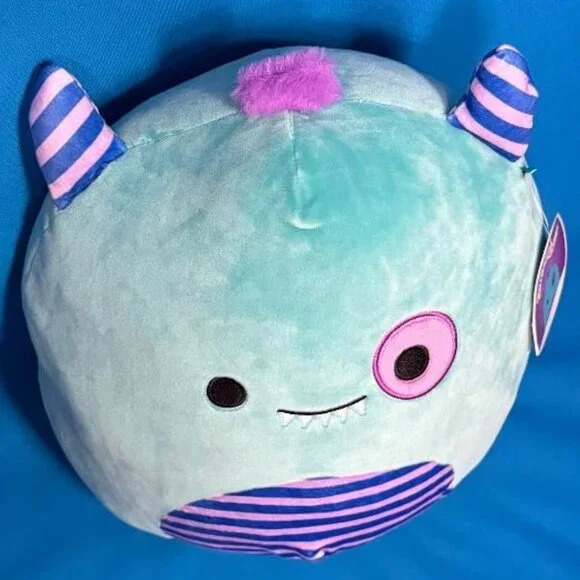 NWT ~ SQUISHMALLOWS ~ 12" RORTY THE MONSTER / ALIEN KELLY TOY - Picture 6 of 16